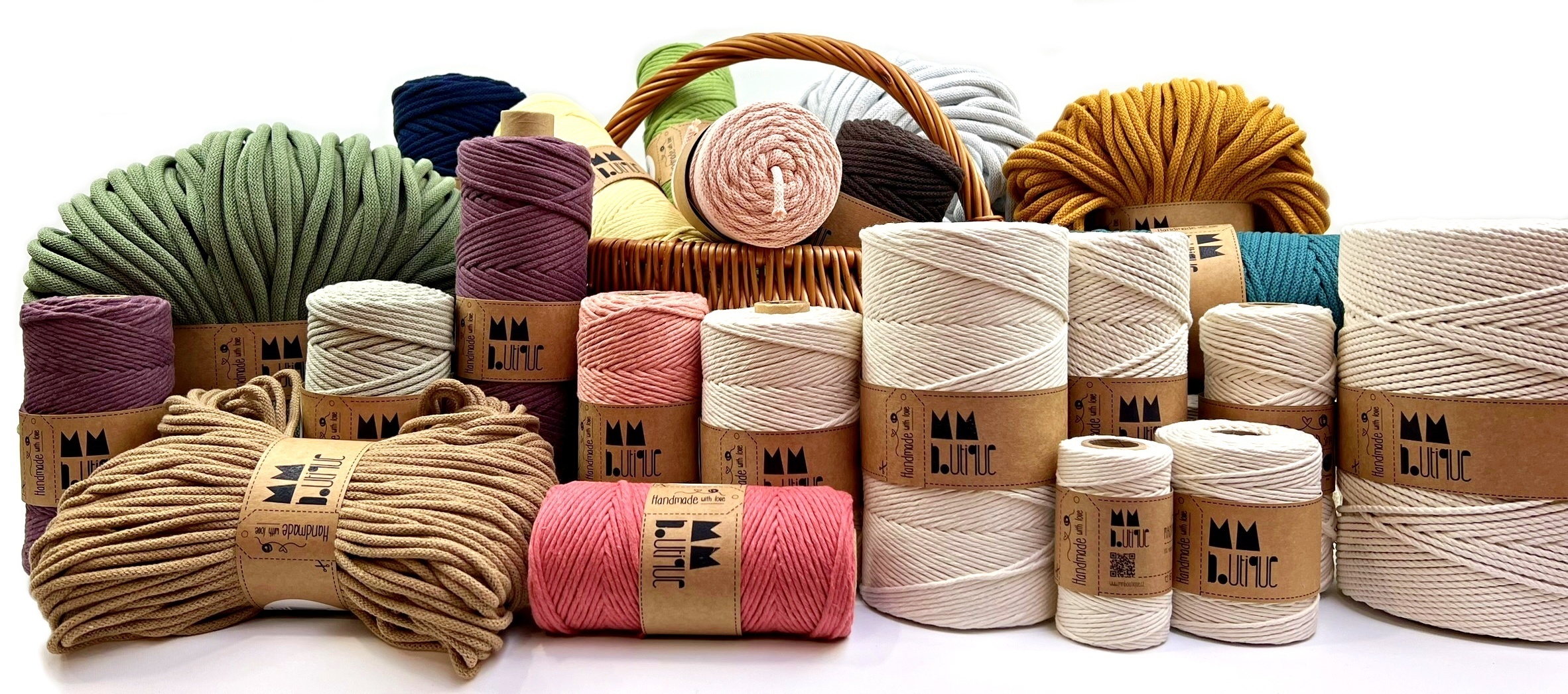 MMboutique Single MACRAME natural 6mm 120m - Kreativni.PROSTOR