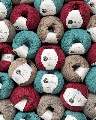 Bobbiny FRIENDLY YARN - nové odstíny Coffee, Wine red a Teal ❤️🤎💙😍👍 jemné a perfektní pro módní doplňky, stejně tak pro...